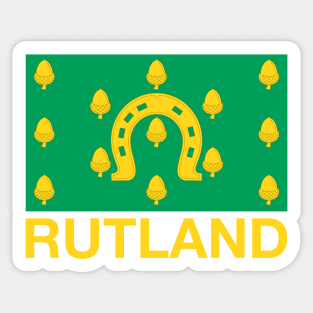 Rutland County Flag - England Sticker